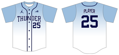 Greenville Thunder Custom NanoDri Baseball Jersey #J3C