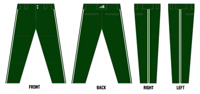 PR Rams Cusomt Relaxed Baseball Pant #BP3