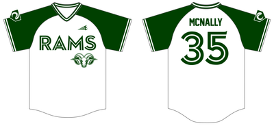 PR Rams Custom HexaFlex Baseball Jersey #J1