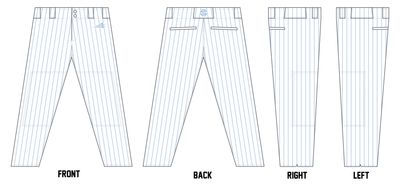 SoCal Wolfpack Custom Athletic Baseball Pant #BP6B