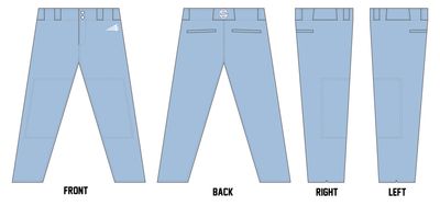 SoCal Wolfpack Custom Athletic Baseball Pant #BP2