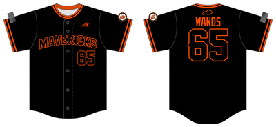 Georgetown Mavericks Custom Hexaflex Baseball Jersey #J3D