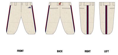 Halos Baseball Club Custom Knicker Baseball Pant #BP1