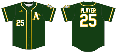 Hamilton A's Custom Nanodri Baseball Jersey #J26C