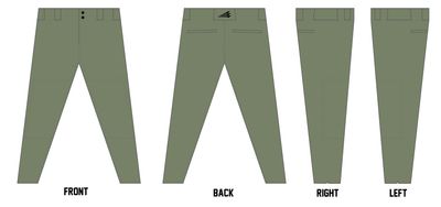 Kossuth High School Custom ProFit Baseball Pant #BP5