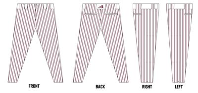 Kossuth High School Custom ProFit Baseball Pant #BP4