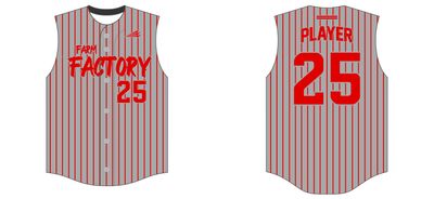 Farm Factory Custom NanoDri Baseball Jersey #J2D