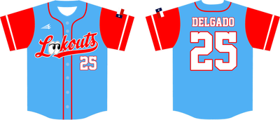 SW Lookouts Custom HexaFlex Baseball Jersey #J3b