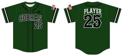 Keystone Cobras Custom NanoDri Baseball Jersey #J3