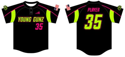 Young Gunz Custom NanoDri Baseball Jersey #J3