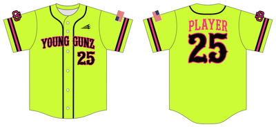 Young Gunz Custom NanoDri Baseball Jersey #J4B