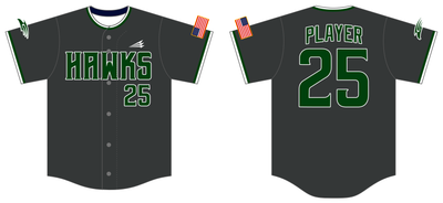 Hawks (Ogle) Custom HexaFlex Baseball Jersey #J3D