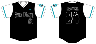 San Diego Luchadores Custom NanoDri Baseball Jersey #J2B