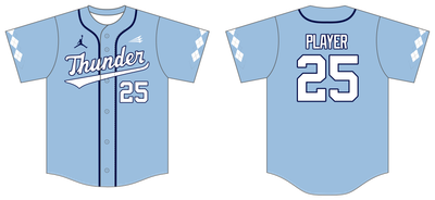 Greenville Thunder Custom NanoDri Baseball Jersey #J1B