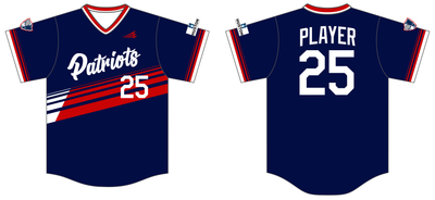 Warren-County Patriots Custom HexaFlex Baseball Jersey #J4B
