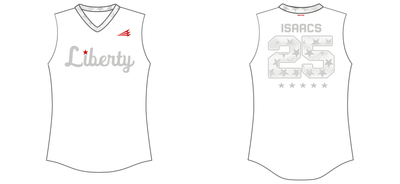 West Virginia Liberty Custom HexaFlex Softball Jersey #J2B