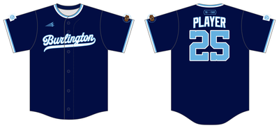 Burlington Hunters Custom NanoDri Baseball Jersey #J4B