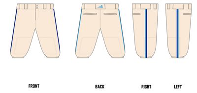 Sluggers Custom Knicker Baseball Pant #BP2BK