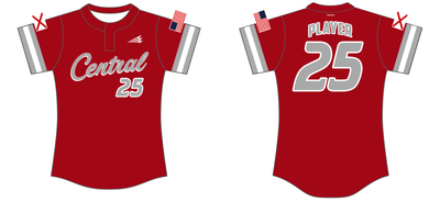 Central Custom NanoDri Softball Jersey #J2C