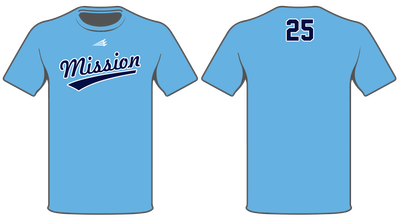 Mission Baseball Custom HyperTee #HT3