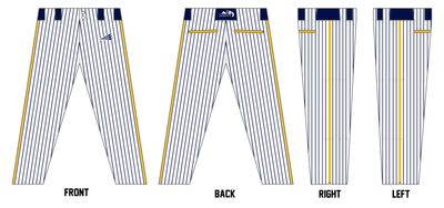 Sacred Heart Knights Custom Athletic Baseball Pant #BP2b