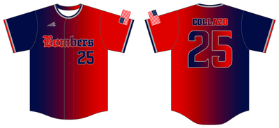 Bombers Custom NanoDri Baseball Jersey #J5B