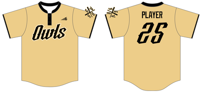 SGV Owls Custom NanoDri Baseball Jersey #J1C