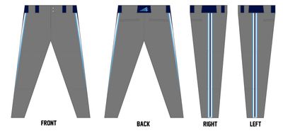 Freehold TWP PBA Custom Athletic Baseball Pant #BP1