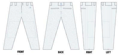 SoCal Wolfpack Custom Athletic Baseball Pant #BP1