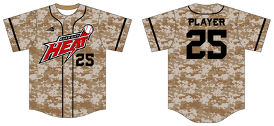 Quad City Heat Custom HexaFlex Baseball Jersey #J9