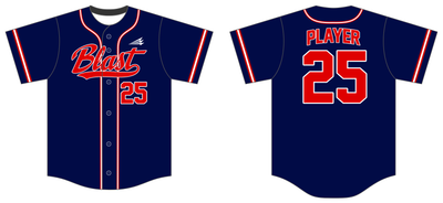 DC Blast Custom HexaFlex Baseball Jersey #J4B