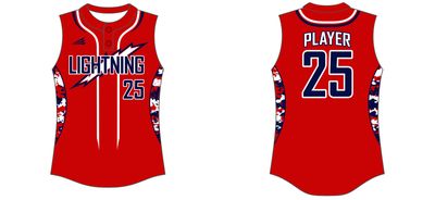 Amherst Lightning Custom Hexaflex Softball Jersey #J30B