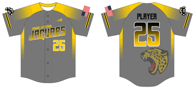 Thomas Jefferson Jaguars Custom HexaFlex Baseball Jersey #J9F