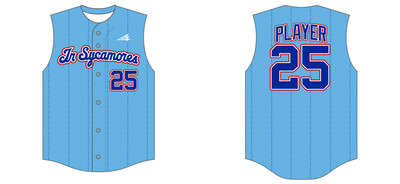 Jr Sycamores Custom HexaFlex Baseball Jersey #J12E