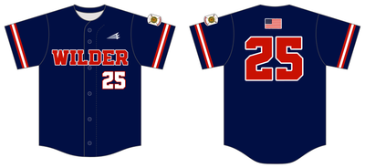 WIlder Baseball Club Custom HexaFlex Baseball Jersey #J1e