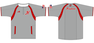 Hingham Baseball Custom Cage Jacket #CC2