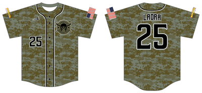 Americans Baseball Club Custom HexaFlex Baseball Jersey #J7b