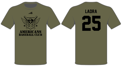 Americans Baseball Club Custom HyperTee #HT3