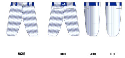 Weatherford Warriors Custom Knicker Baseball Pant #BP1