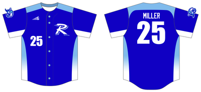 Riverhead Waves Custom HexaFlex Baseball Jersey #J1B
