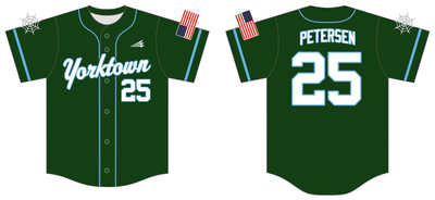 Yorktown Spiders Custom NanoDri Baseball Jersey #J36c