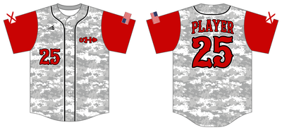 Soap Hill Cowpokes Custom HexaFlex Baseball Jersey #J4B