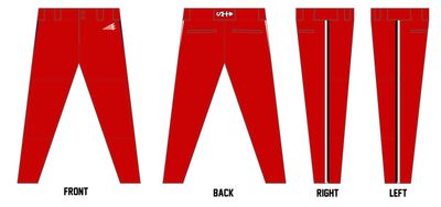 Soap Hill Cowpokes Custom Athletic Baseball Pant #BP4