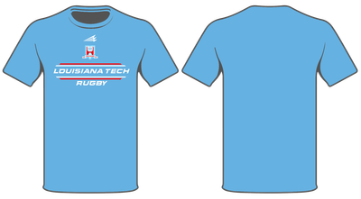 Louisiana Tech Rugby Custom HyperTee #HT4