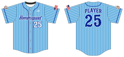FC BombSquad Custom NanoDri Baseball Jersey #J2C