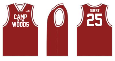 Camp-of-the-WOODS Custom MATERIAL Basketball Jersey #J2C
