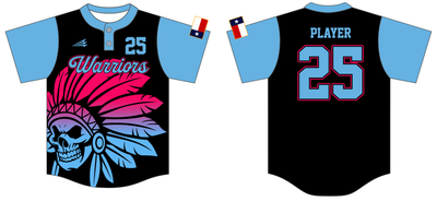 Warriors Custom HexaFlex Baseball Jersey #J3D