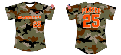 Warriors Custom HexaFlex Softball Jersey #J5D