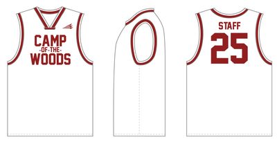 Camp-of-the-WOODS Custom MATERIAL Basketball Jersey #J1C