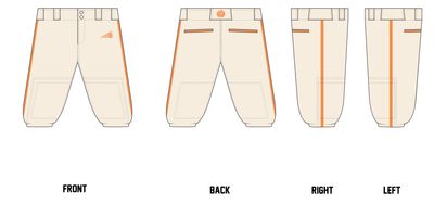 Mission Baseball Custom Knicker Baseball Pants #BP25B